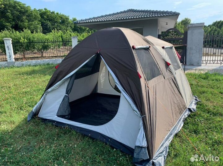 Палатка туристическая 4 местная с тамбуром