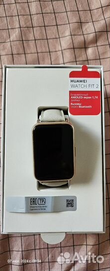 SMART часы huawei watch fit 2 classic