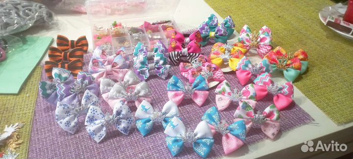 Заколочки, резинки, украшения для волос