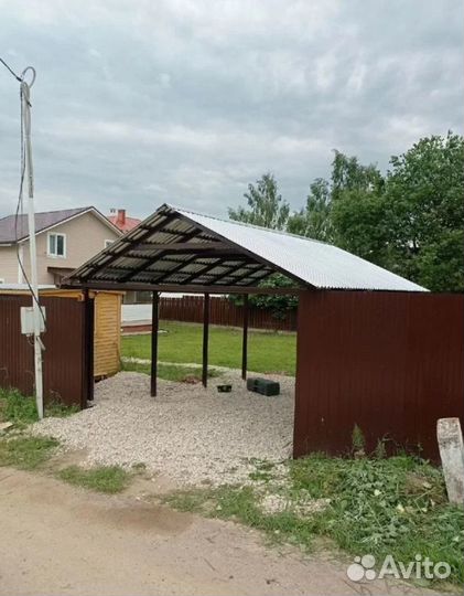 Установка Монтаж Навесов Под Ключ Любой Сложности