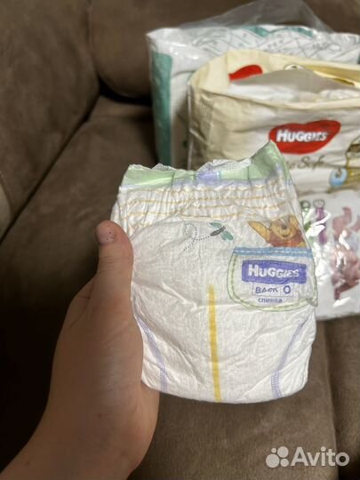 Памперсы подгузники 0, 1 pampers, haggies 0, sleep
