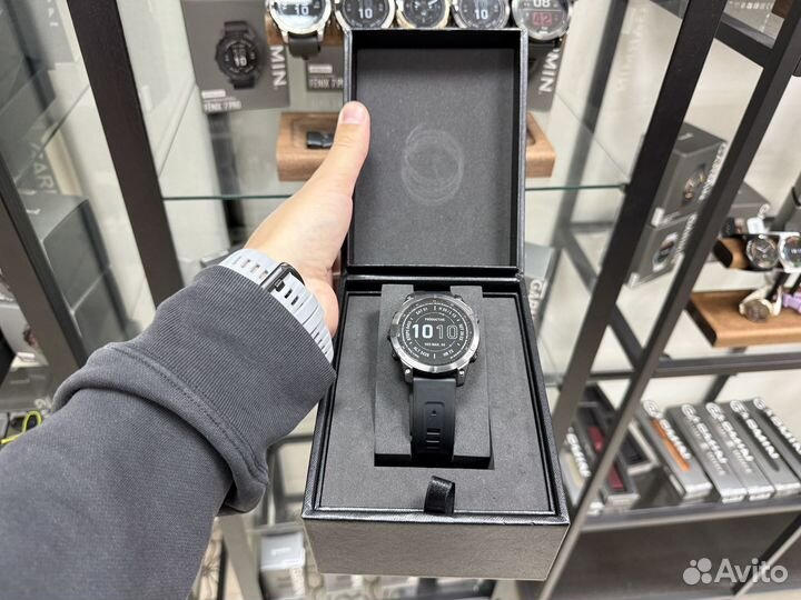 Garmin Fenix 7 Sapphire Titanium DLC (Новые) Русск