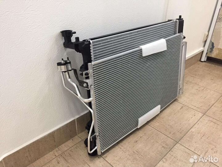 Радиатор охл+конд Киа Оптима 4 JF с 2016- нов