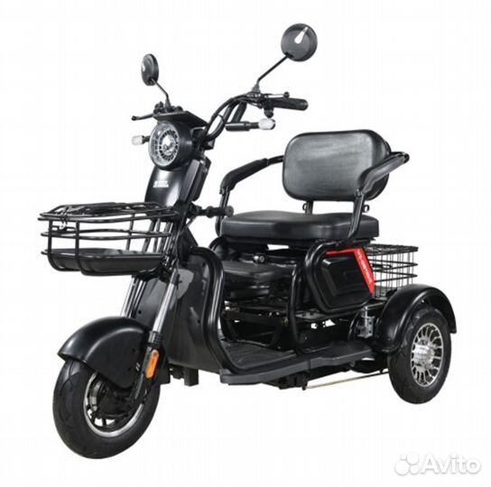 Электротрицикл white siberia sibtrike 2000W