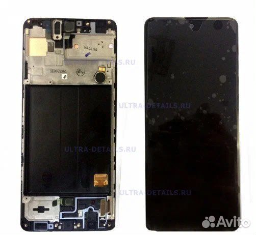 Samsung A51 дисплей оригинал в рамке
