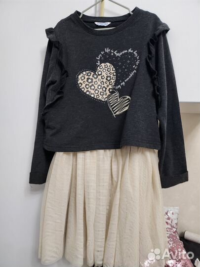 Костюм двойка на девочку рост 134-140