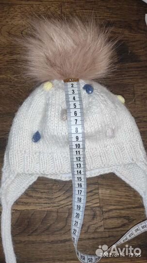 Шапка Zara и снуд для малыша 6-9 мес