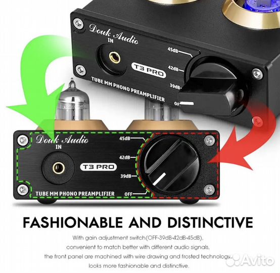 Фонокорректор Предварительный усилитель ламповый