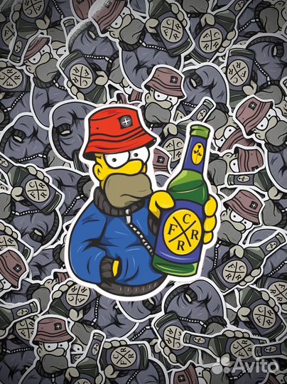 Значок Гомер Симпсон