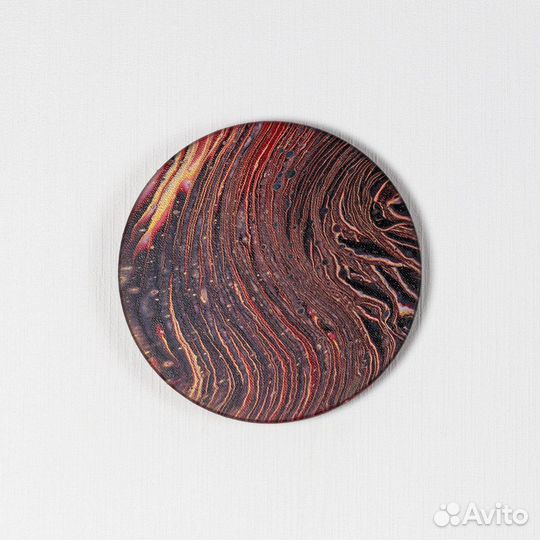 Интерьерные круглые картины. Ручная работа