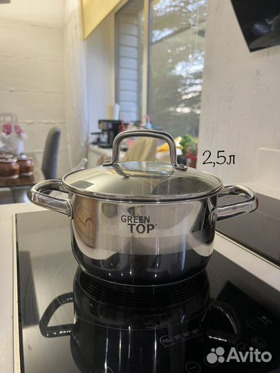 Кастрюля из нержавеющей стали