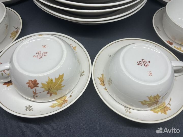 Набор посуды Дулево Кленовый лист