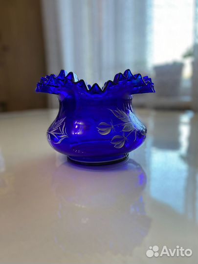 Ваза стекло чехия