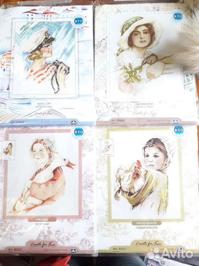 Вышивка крестом наборы рто