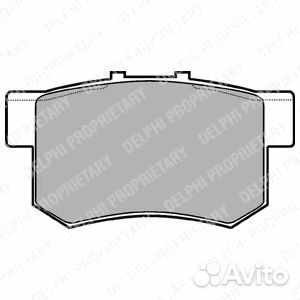 Колодки тормозные дисковые зад