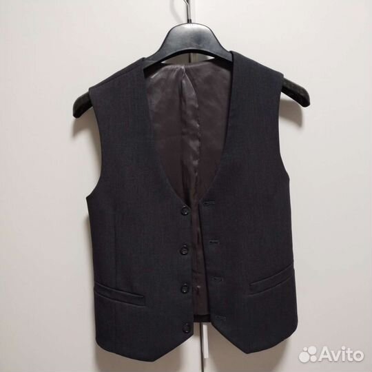 Школьный пиджак с жилеткой для мальчика