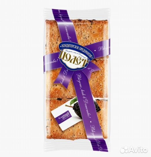 Печенье Слоеный десерт Полет c Черносливом 220г
