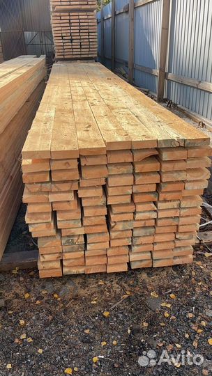 Доска обрезная 40х100х6000мм от производителя