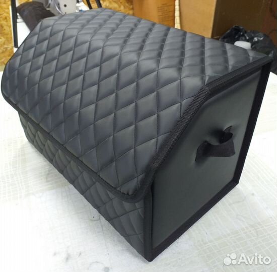 Органайзер в багажник машины ромб черный