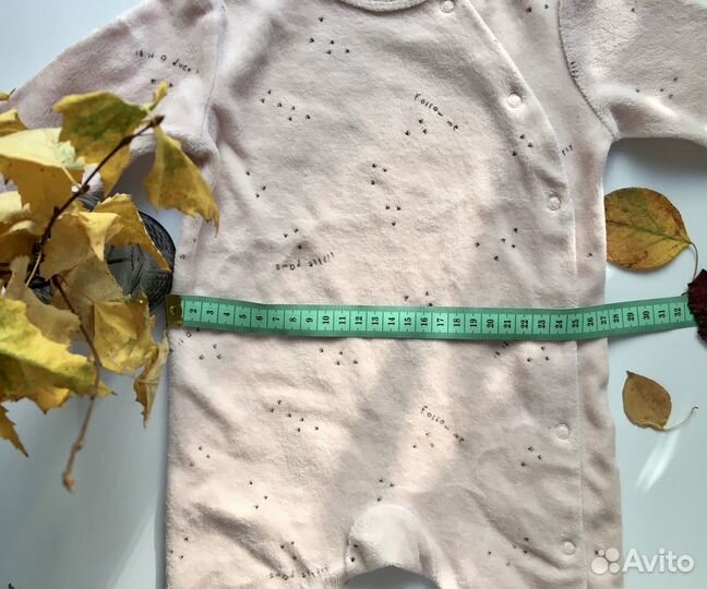 Утепленный комбинезон для девочки 68