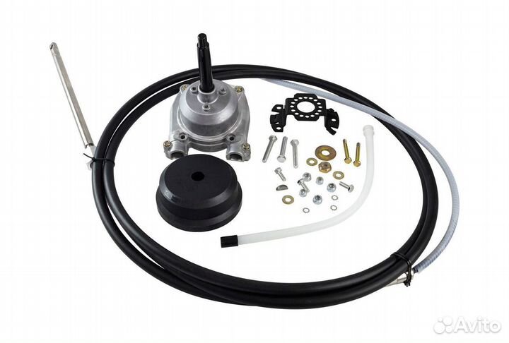Рулевой редуктор с тросом и тягой