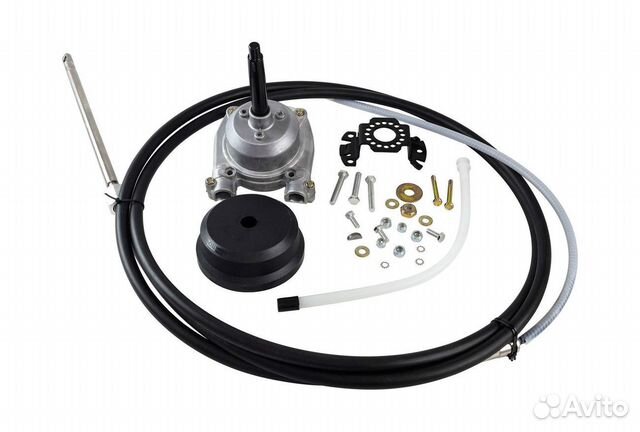 Рулевой редуктор с тросом и тягой