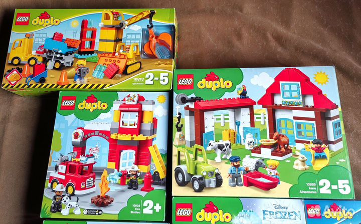 Lego duplo наборы для детей 1,5-7 лет