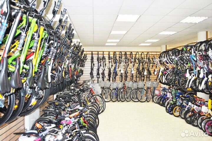 Велосипеды, самокаты, аксессуары, запчасти, ремонт