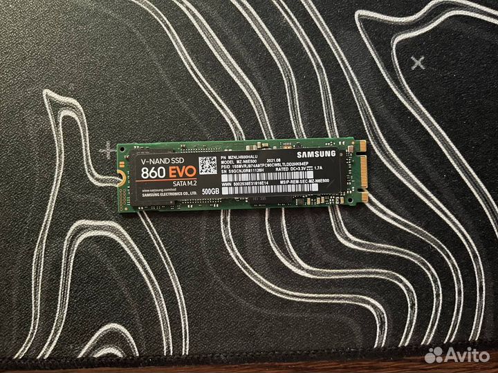 Твердотельный накопитель ssd Samsung 860 EVO 500GB