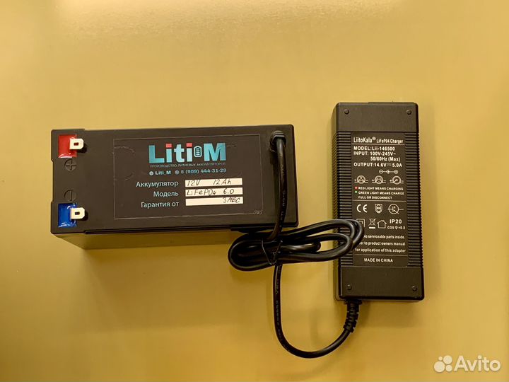 Lifepo4 аккумулятор 12В