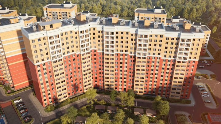 2-к. квартира, 73,5 м², 2/15 эт.