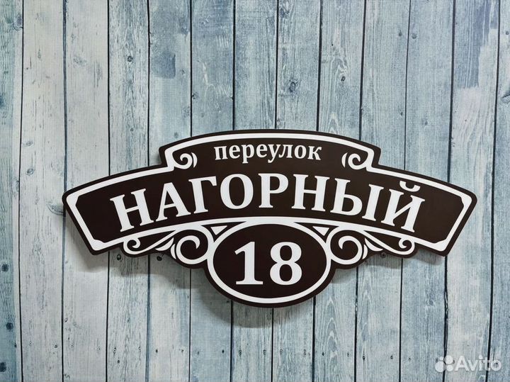 Адресники для дома, дачи, забора