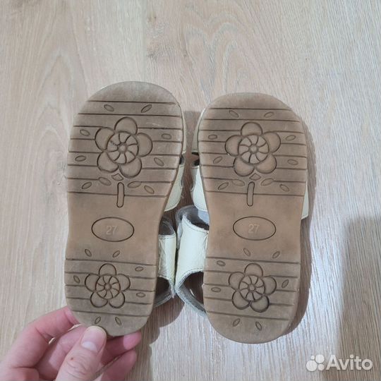 Сандалии для девочки 27 размер