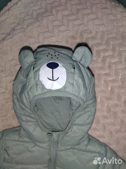 Куртка демисезонная для мальчика 74 80