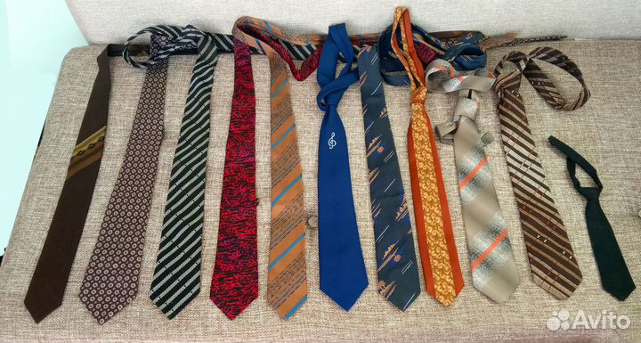 Галстуки, 10 шт