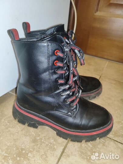 Ботинки осенние для девочки 34 размер