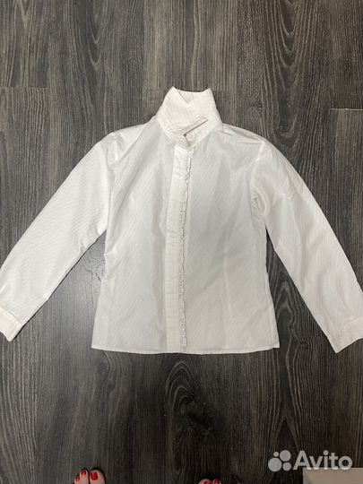 Блузка школьная 128 134