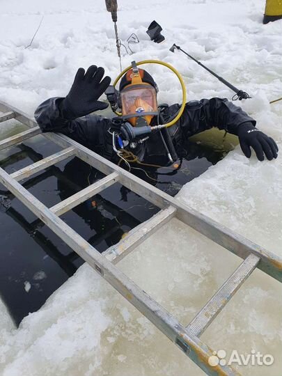 Водолаз Услуги Водолаза Подводный Поиск