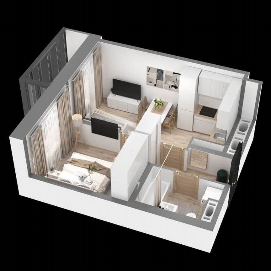 1-к. квартира, 33,9 м², 11/17 эт.