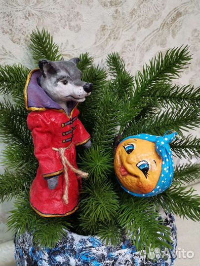 Ватные игрушки