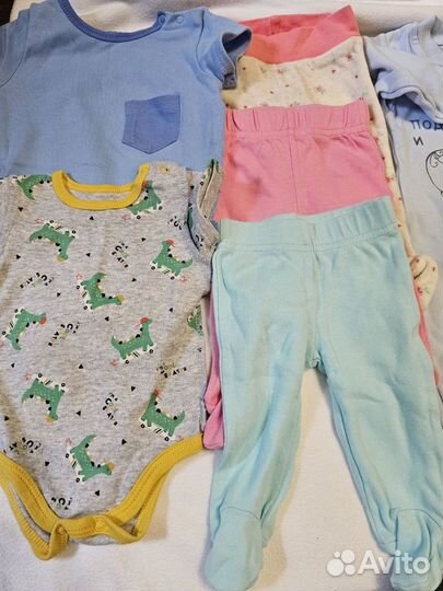 Детские вещи пакетом 56 62