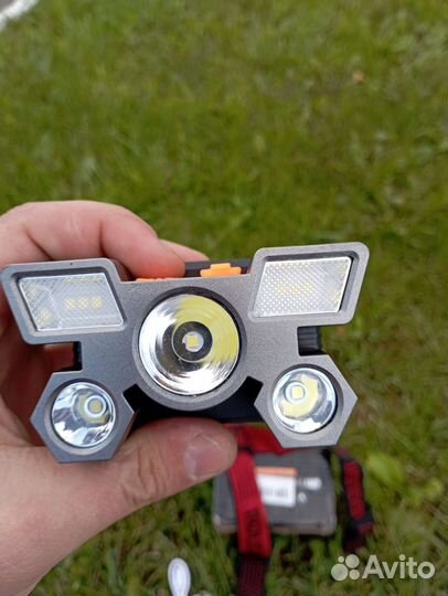 Налобный фонарь аккумуляторный