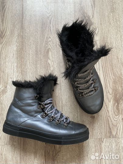 Кожаные ботинки Reserved 38 размер