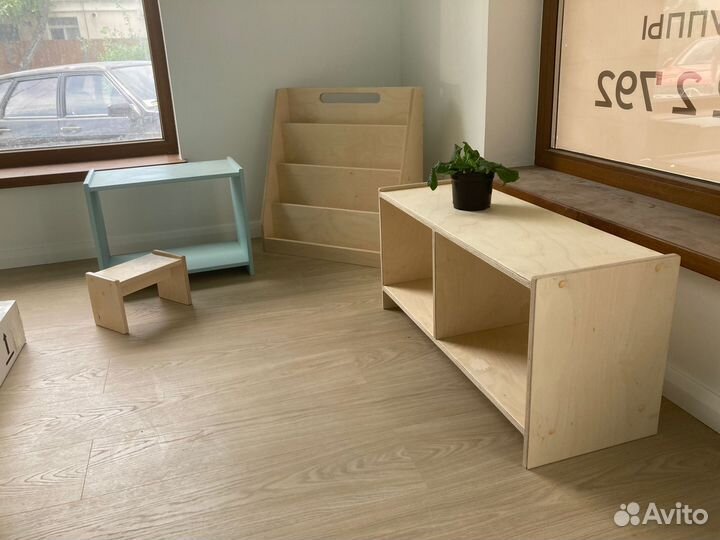 Правильная мебель Монтессори, дерево и фанера