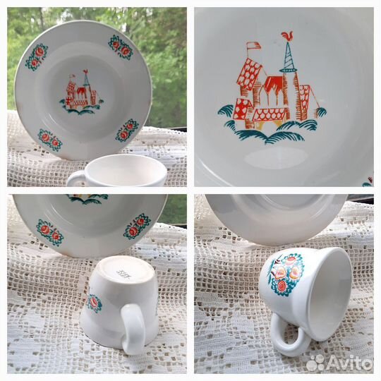 Зик, Конаково, посуда СССР, винтаж