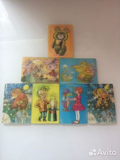 Календарики СССР