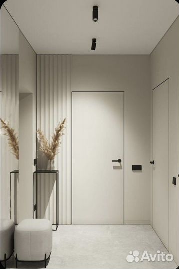 Двери межкомнатные скрытого монтажа