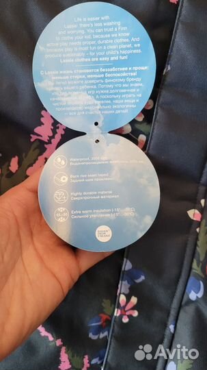 Куртка зимняя lassie 140 новая для девочки