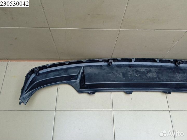 Юбка заднего бампера Skoda Octavia A7