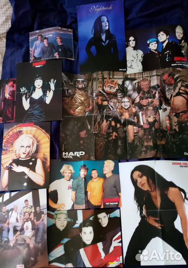Постеры Posters русских и западных рок-групп